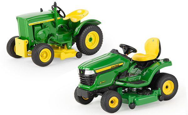 1:16 110 and X394 Lawn Tractor Set - 60th Anniversary 1:16 110 and X394 Lawn Tractor Set - 60th Anniversary